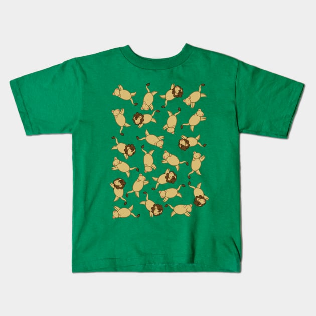 Lions! Kids T-Shirt by Kashidoodles